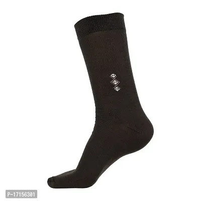 Starvis Men's Mercerized and Combed Cotton Full Length Socks, Crew  Calf Length Socks for Men(Multicolor) (PACK OF 4)-thumb3