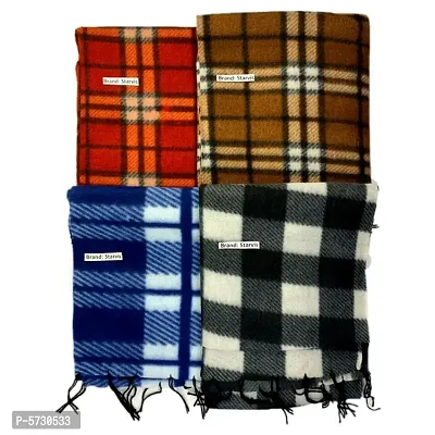 Winter Muffler/ Scarves Soft And Warm-Pack of 4