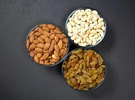 100Gms Each Cashew Almonds and raisins-thumb1