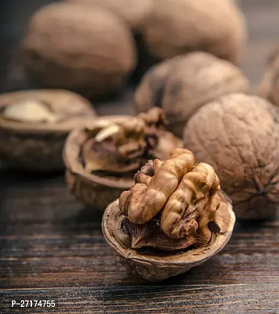 500Gms Tasty Walnuts (Akhrot) With Shells-thumb2