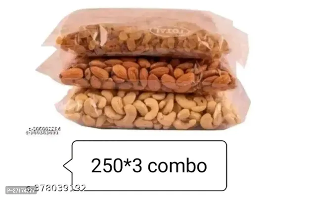 250Gms Each CAshew Almonds And Raisins-thumb0