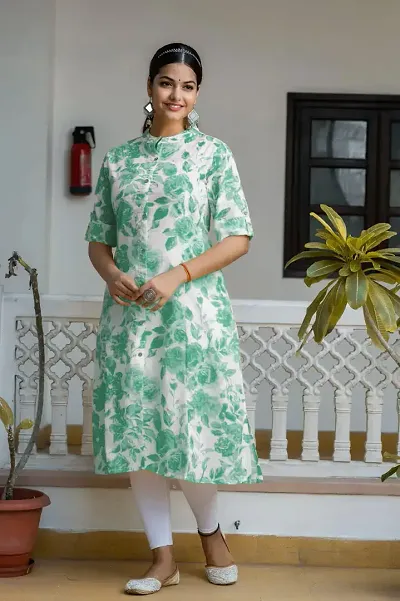 Stylish Fancy Blend Kurta For Women