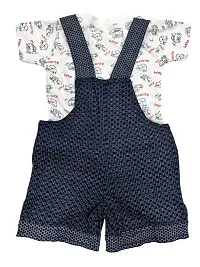 Stylish Fancy Cotton Printed Dungarees For Boys-thumb1