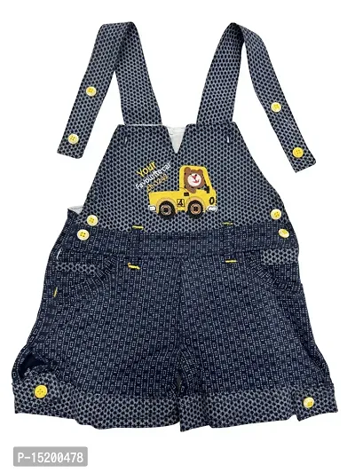 Stylish Fancy Cotton Printed Dungarees For Boys-thumb4