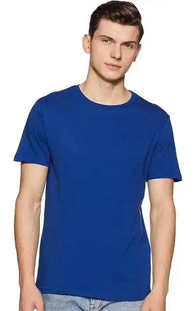 Stylish Solid T-shirt For Men