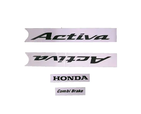 VP1 2 pcs Scooter Emblem Badge Decal 3D Tank Logo Activa 125 Sticker for  Honda Activa 125(Both Side of Petrol Tank)