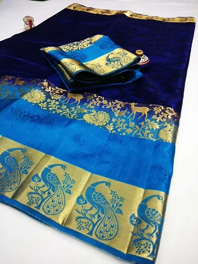 Cotton Silk Sarees With Blouse Piece