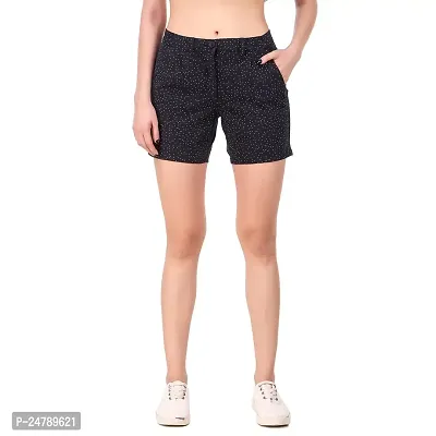 Buy Malachi Women's Slim Fit Denim Shorts (Navy -34) Online In India At  Discounted Prices