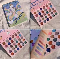 AMANYA BEAUTY Professional GELANZI PARTY LIKE A GLITTERY UNICORN Glitter Eyeshadow Palette-thumb2