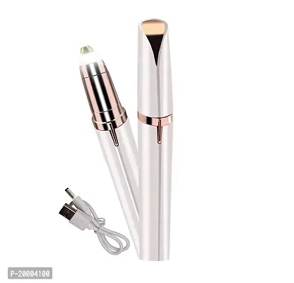 AMANYA Eyebrow trimmer for women | Eye browser Trimmer | Trimmer for Face, Lips, Nose Hair Removal. Electric Pencil Shape epilator with Light, Easy to carry Machine For Women