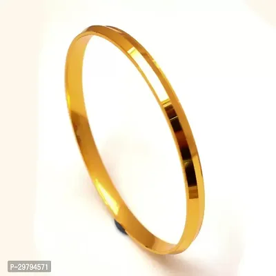 Stylish Brass Gold-Plated Kada for Unisex-thumb4