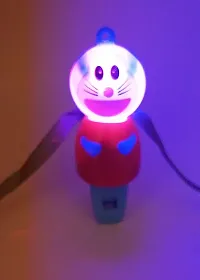 Stylish Doraemon And Smart Light And Whistle Kids Rakhi-thumb1