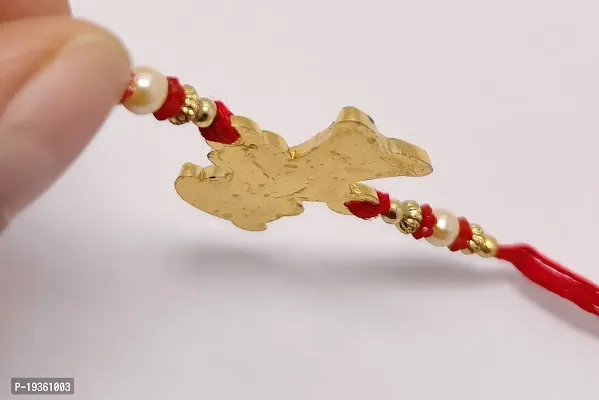 KAVIM Gold plated Chota Bheem cartoon kalawa thread Rakhi 1 kid's rakhi RAKHI 23152-thumb3