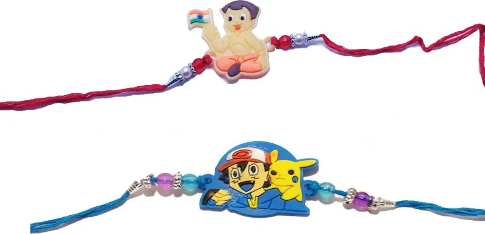 Rakhi Set (Chota Bheem and Pokimon Rakhi)