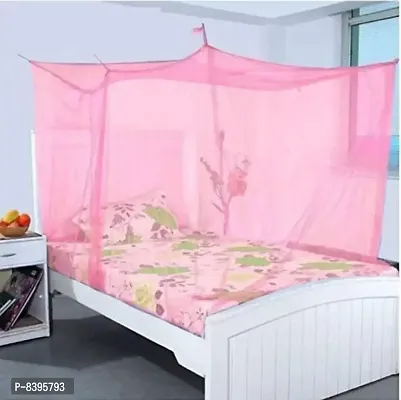Classy Solid Double Bed Mosquito Nets-thumb0