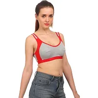 Women And Girls Sports Bra Pack Of 6 Multicolour - 4-thumb1