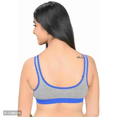 Women And Girls Sports Bra Pack Of 6 Multicolour - 2-thumb3