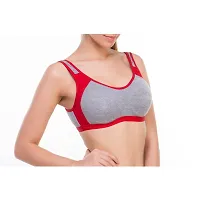 Women And Girls Sports Bra Pack Of 6 Multicolour - 4-thumb2