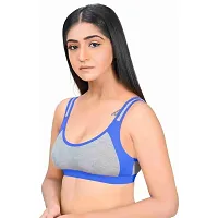 Women And Girls Sports Bra Pack Of 6 Multicolour - 2-thumb3