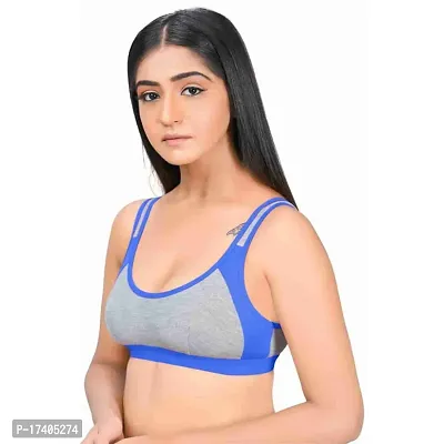 Women And Girls Sports Bra Pack Of 6 Multicolour - 2-thumb4