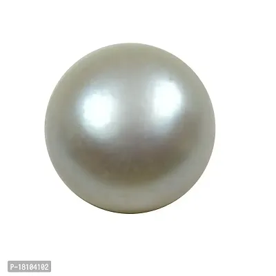 BL Fedput Natural Pearl Moti Round Gemstone 4.25 Ratti 3.43 Carat Loose for Jewelry Making AAA Quality