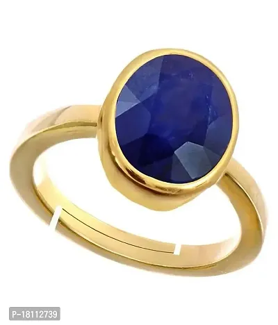 BL Fedput 10.25 Ratti 9.45 Carat Superb Blue Sapphire Gemstone Ring Earthmine Certified by Lab for Men  Women-thumb0