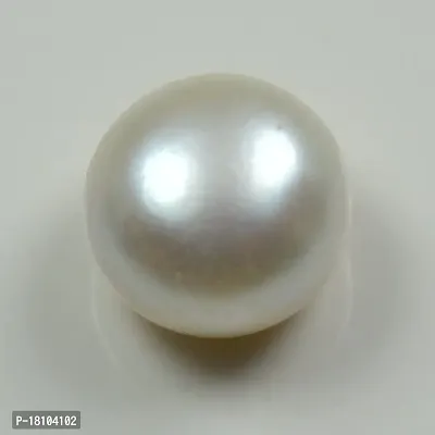 BL Fedput Natural Pearl Moti Round Gemstone 4.25 Ratti 3.43 Carat Loose for Jewelry Making AAA Quality-thumb2