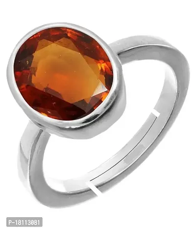 BL Fedput 10.25 Ratti 9.45 Carat Certified Unheated Untreatet A+ Quality Natural Hessonite Garnet Gomed Loose Gemstone Ring for Women's and Men's-thumb2