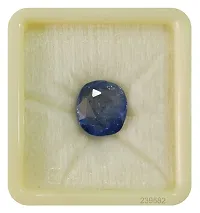 BL Fedput Neelam Stone 6.25 ratti Certified / 100% Blue Sapphire Stone Original Certified by Lab-thumb1