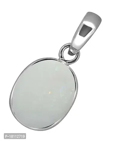 BL Fedput 9.25 Ratti 8.41 Carat A+ Quality Opal Gemstone Pendant for Men and Women's-thumb2