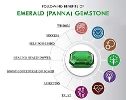 BL Fedput Lab Certified Green 5.25 Ratti Loose Gemstone Zircon for Men and Women-thumb2