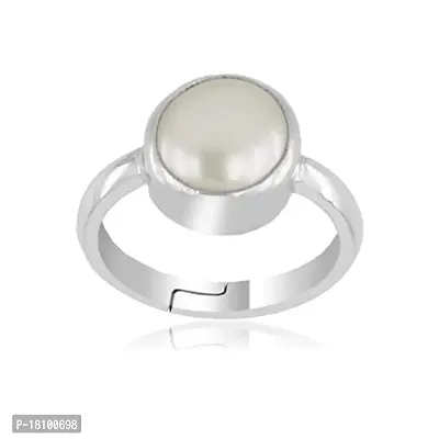 BL Fedput 5.25 Ratti 4.47 Carat A+ Quality Pearl Moti Gemstone Ring for Women's and Men's-thumb0