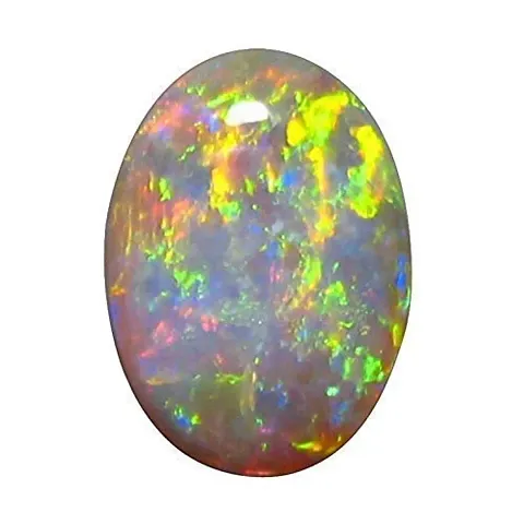 BL Fedput 7.25 Ratti 6.47 Carat A+ Quality Opal Gemstone Pendant for Women's and Men's