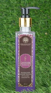 Organicos Showel Gel (LAVENDER SHOWER GEL)-thumb3