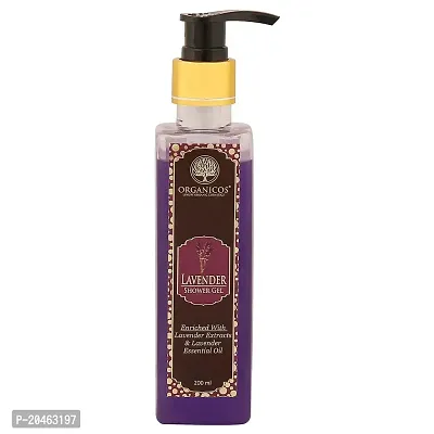 Organicos Showel Gel (LAVENDER SHOWER GEL)