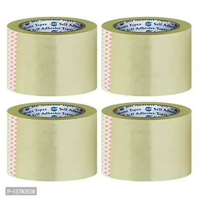 Self Adhesive Industrial Packaging Tape 3 Inch x 72 mm Pack Of 4