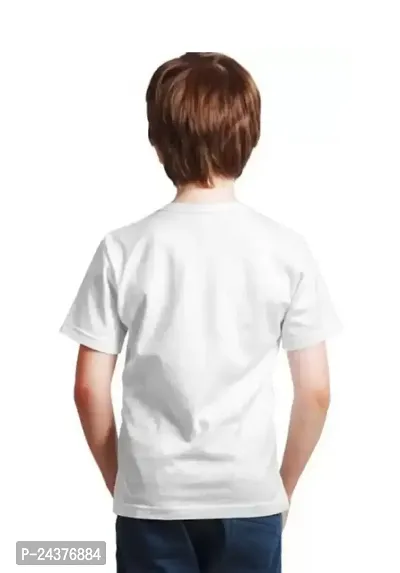 Classic Polyester Printed Tshirt for Kids Boys-thumb2