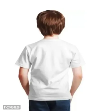 Classic Polyester Printed Tshirt for Kids Boys-thumb2