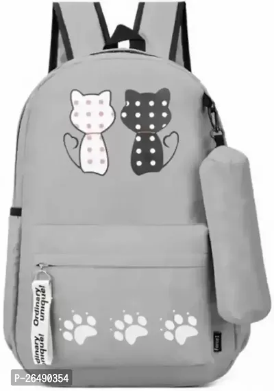 Stylish Beige Backpacks For Girls-thumb0