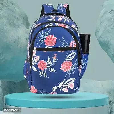 Stylish Blue Backpacks For Girls-thumb0