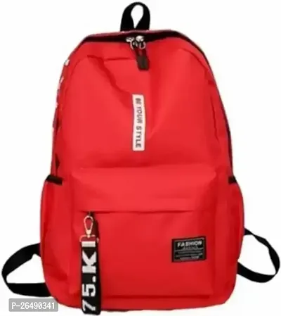 Stylish Red Backpacks For Girls-thumb0