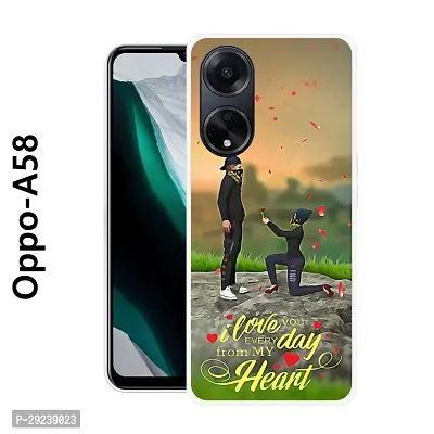 Oppo A58 Mobile Back Cover