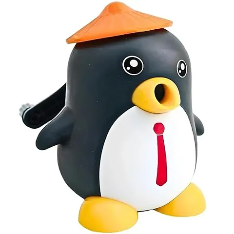 Modern Plastic Cute Cartoon Penguin Shaped Sharpener For Boys And Girls