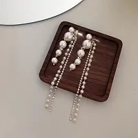 Gold Plated Alloy Korean Earrings For Women  Girls-thumb1