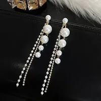 Gold Plated Alloy Korean Earrings For Women  Girls-thumb3