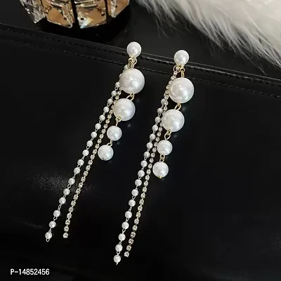 Gold Plated Alloy Korean Earrings For Women  Girls-thumb4