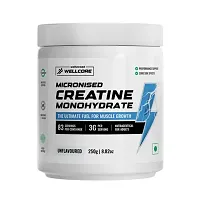 Pure Micronised Creatine Monohydrate (250g, 83 Servings) Unflavored-thumb4