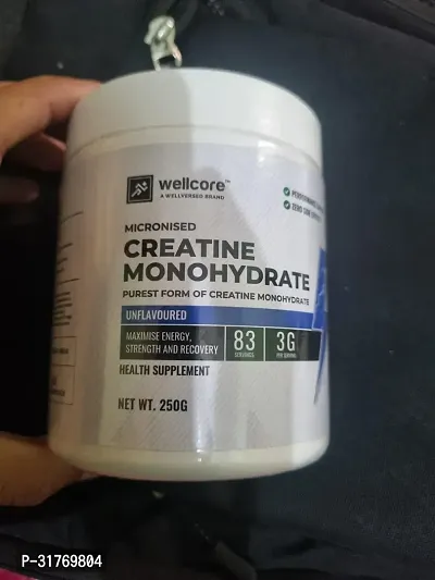 Pure Micronised Creatine Monohydrate (250g, 83 Servings) Unflavored-thumb0