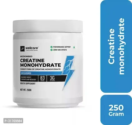 Pure Micronised Creatine Monohydrate (250g, 83 Servings) Unflavored-thumb4