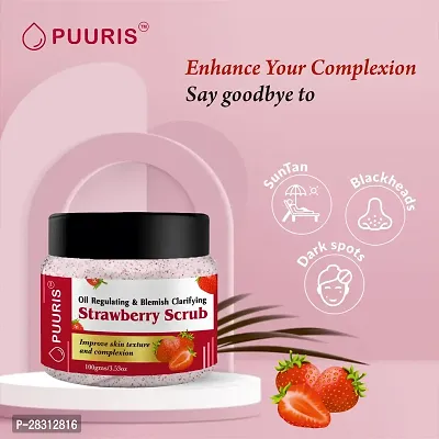 Strawberry Scrub 100gm-thumb5